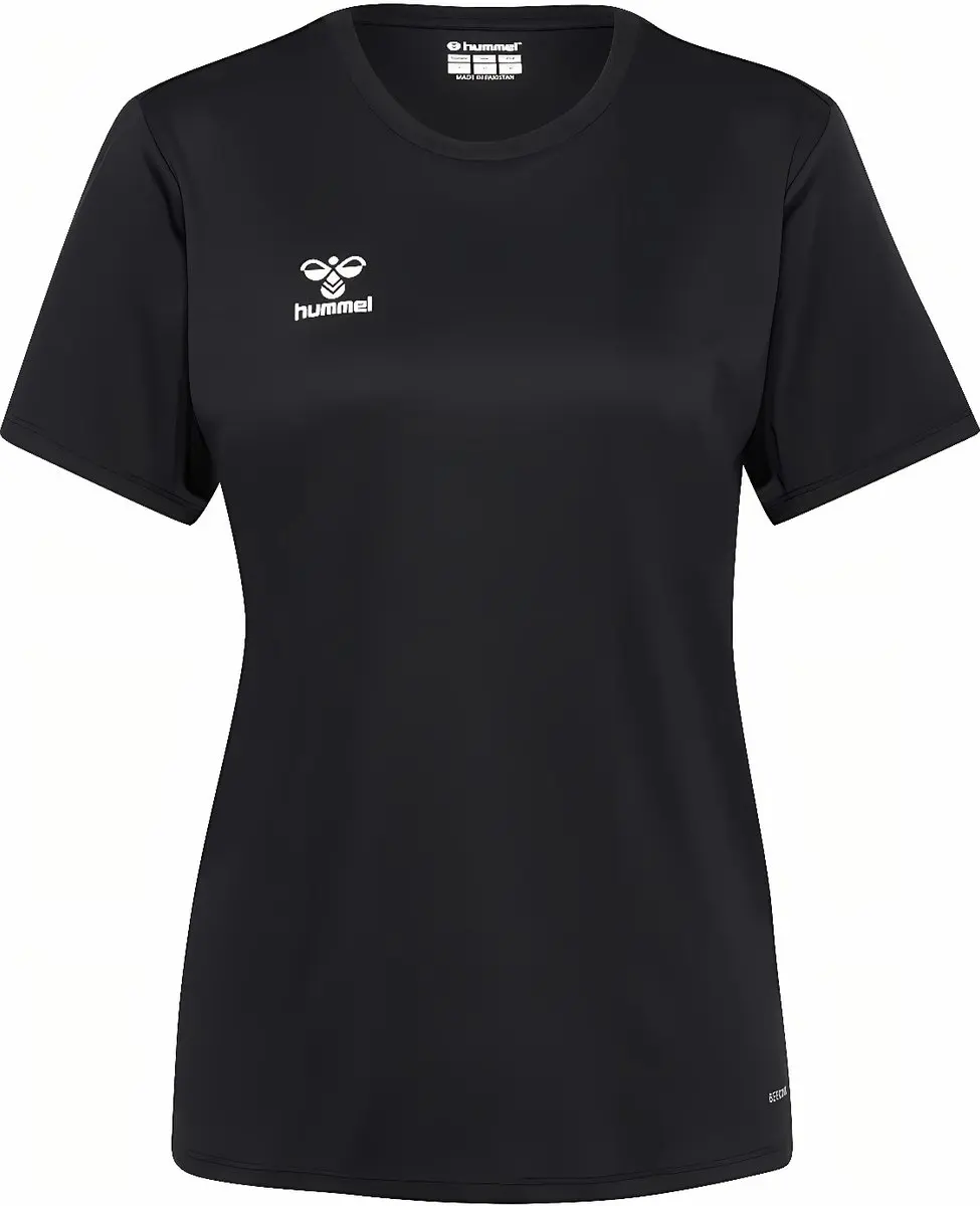 Hummel Hmlessential Jersey S/S Sportshirt Dames - S - Zwart