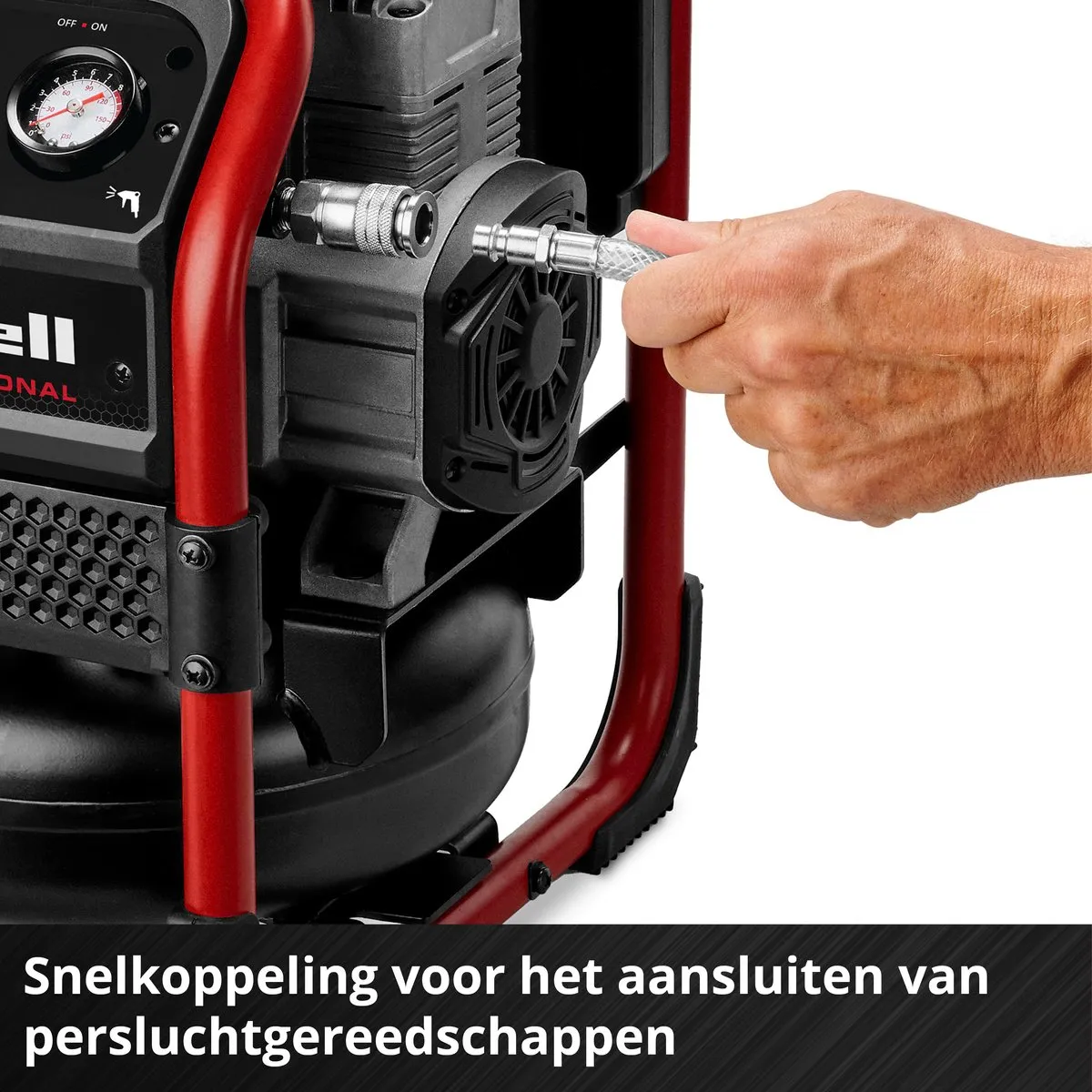 Einhell Accu Compressor SILENZZO 18/160 Solo 18V - 6L - 8 bar