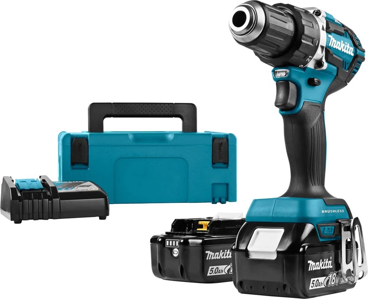 Makita DDF484RTJ Boor/Schroefmachine 18V