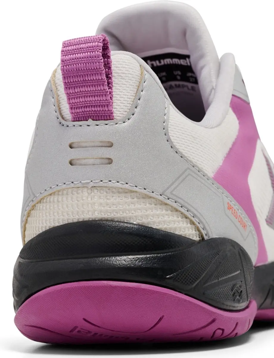 Hummel Handball Speed Court 228236 Hallenschoenen - 43.5 - Bright White/Cattleya Orchid