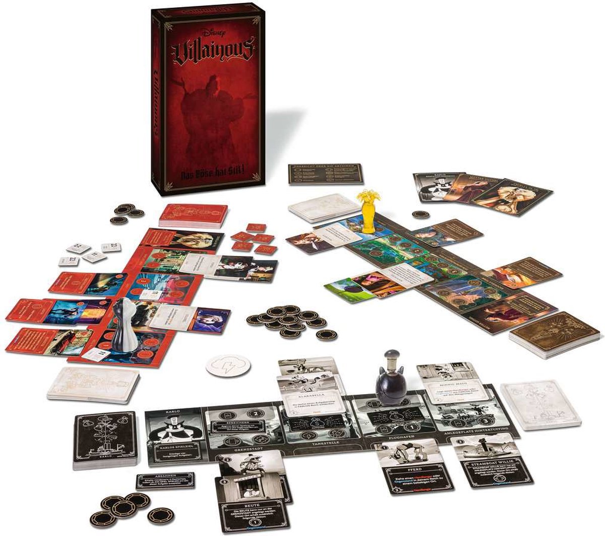 Disney Villainous Board Game Perfectly Wretched Standalone/Expansion Pack *German Edition*