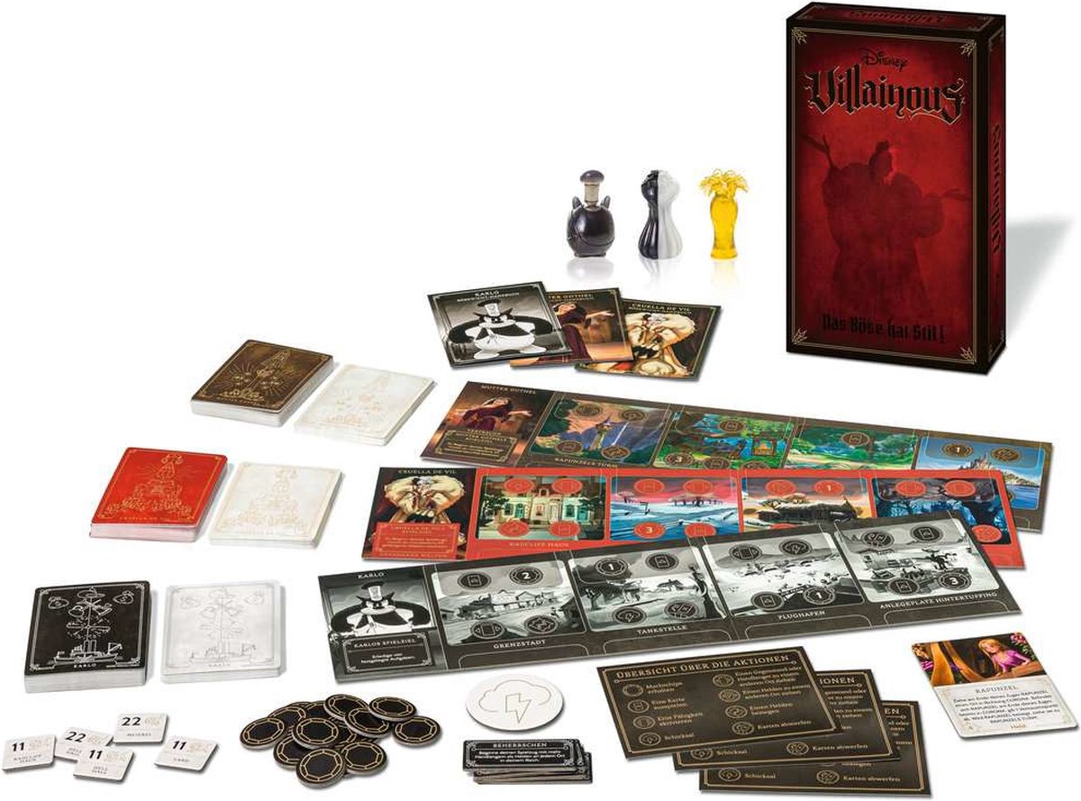 Disney Villainous Board Game Perfectly Wretched Standalone/Expansion Pack *German Edition*