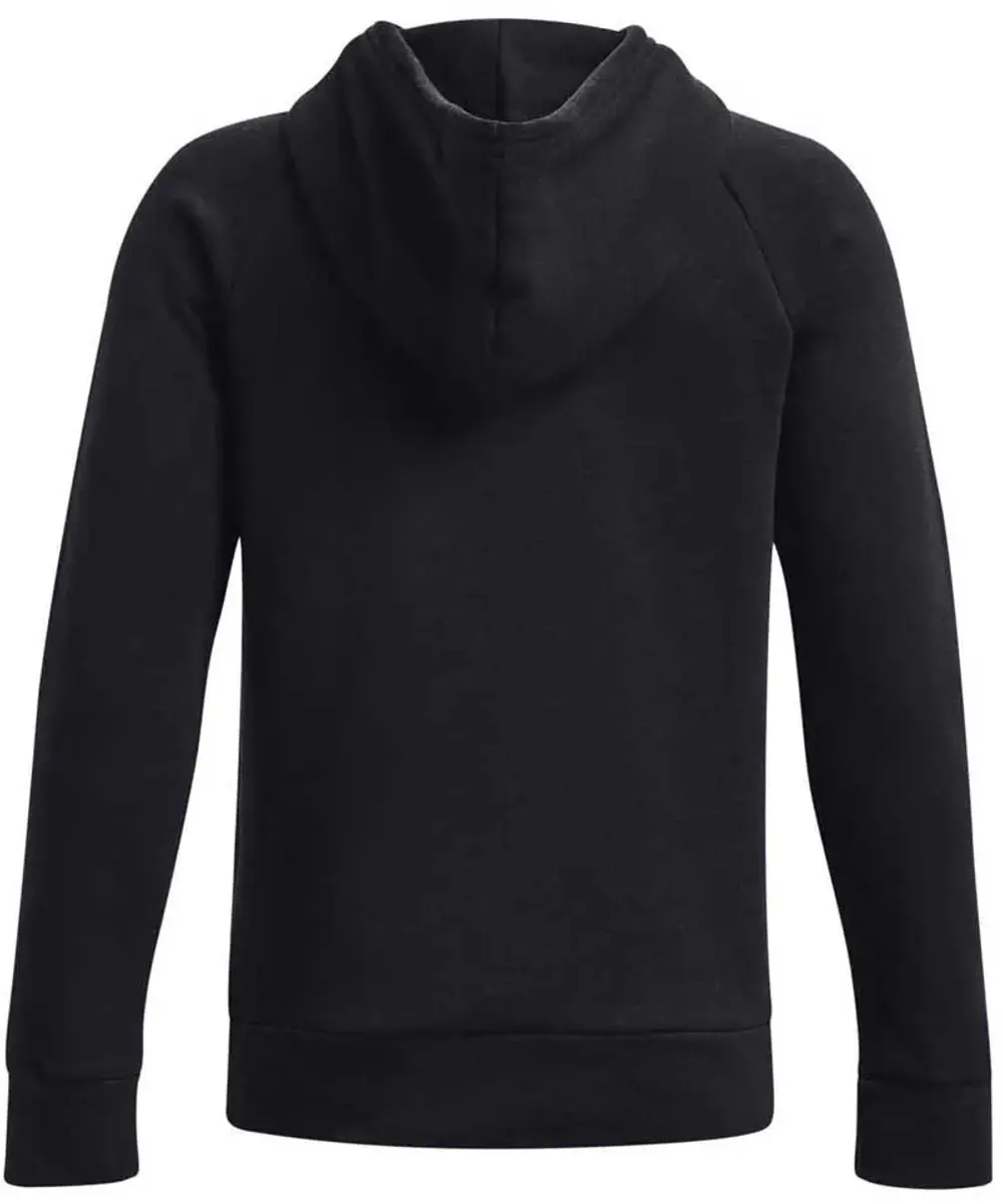 Under Armour UA Rival Fleece Hoodie 140 - Zwart/Wit