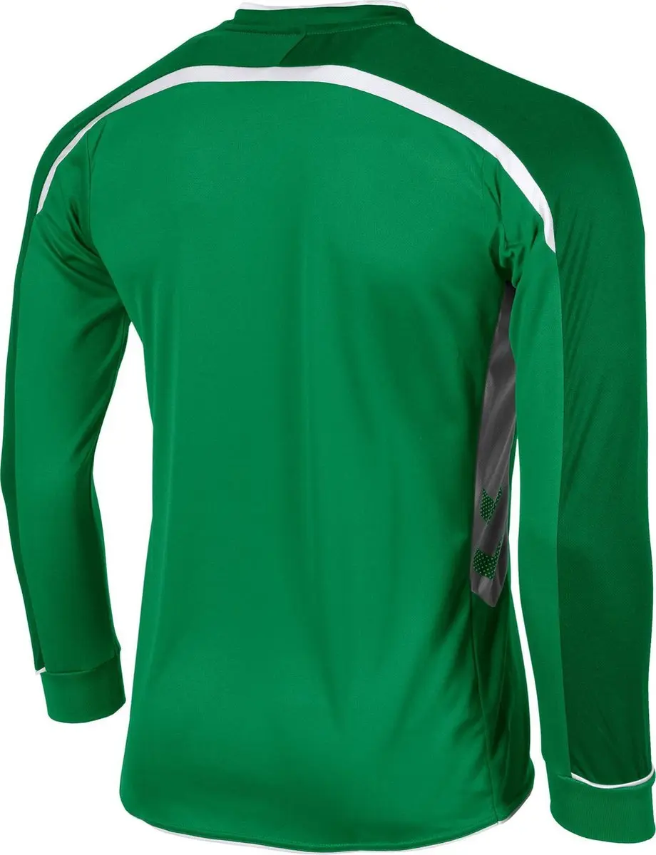 Hummel Preston L/S Sportshirt Kids 128 - Groen/Wit