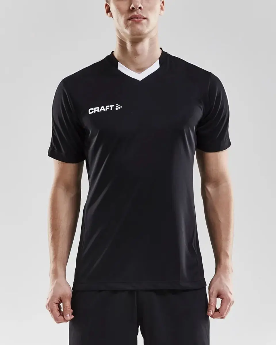 Craft Progress Contrast Shirt Heren - Zwart/Wit L