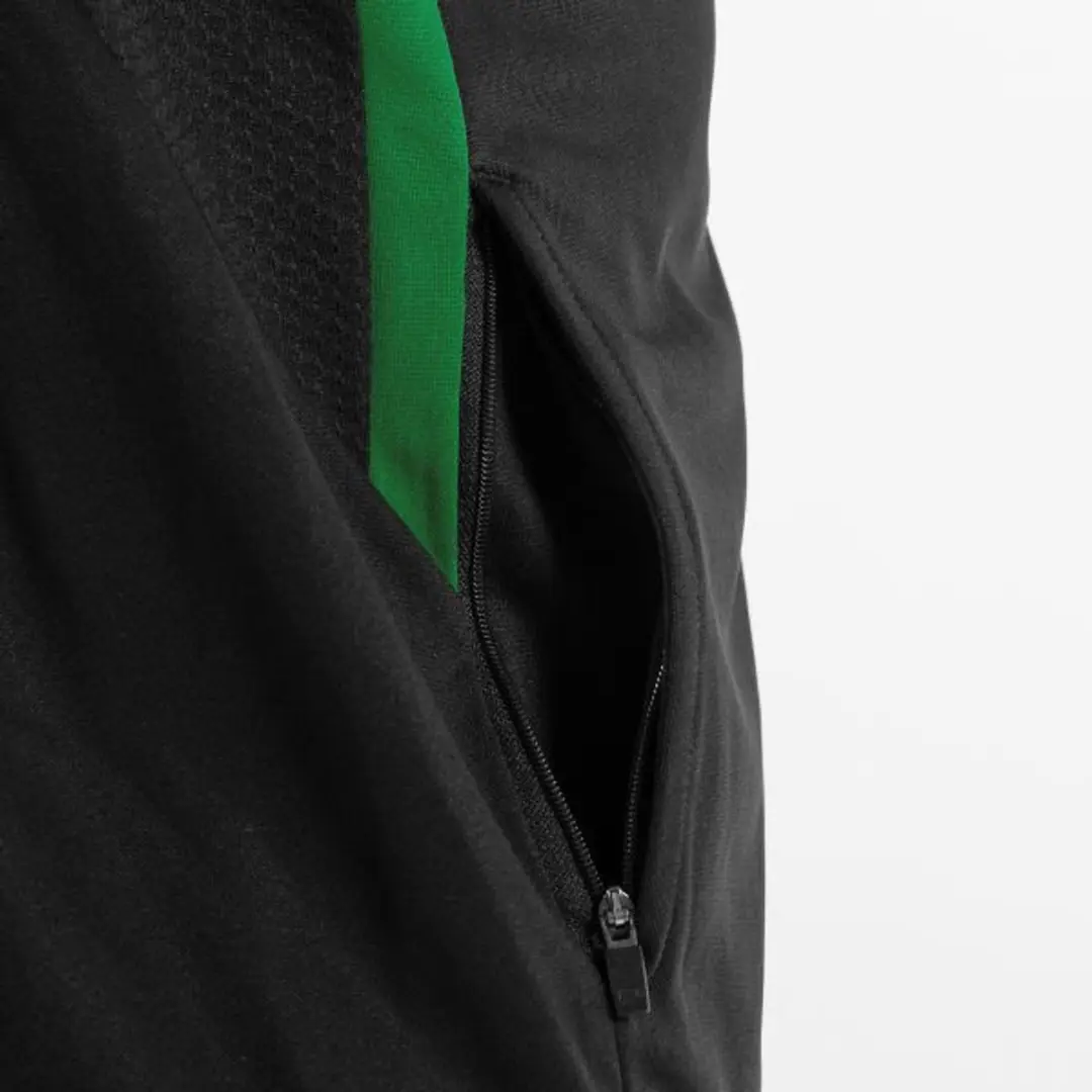 Stanno Stadio Hooded Full Zip Top 140 - Zwart