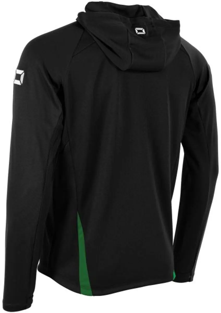 Stanno Stadio Hooded Full Zip Top 140 - Zwart