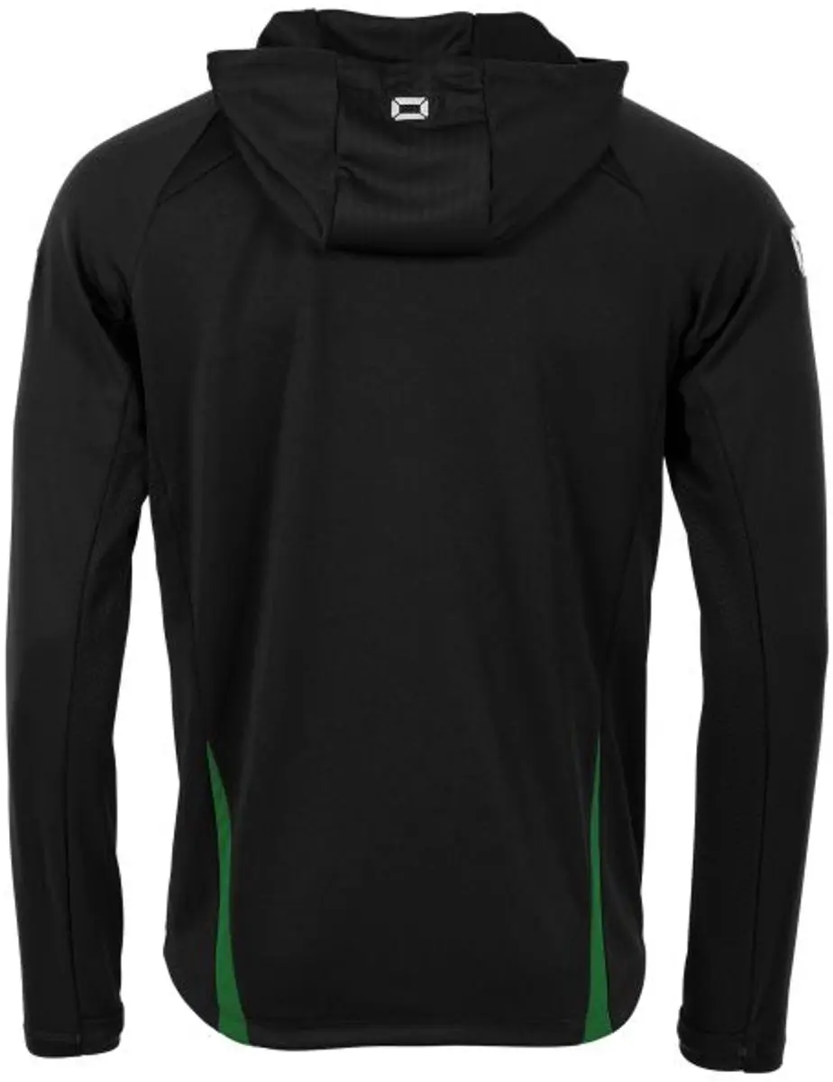 Stanno Stadio Hooded Full Zip Top 140 - Zwart