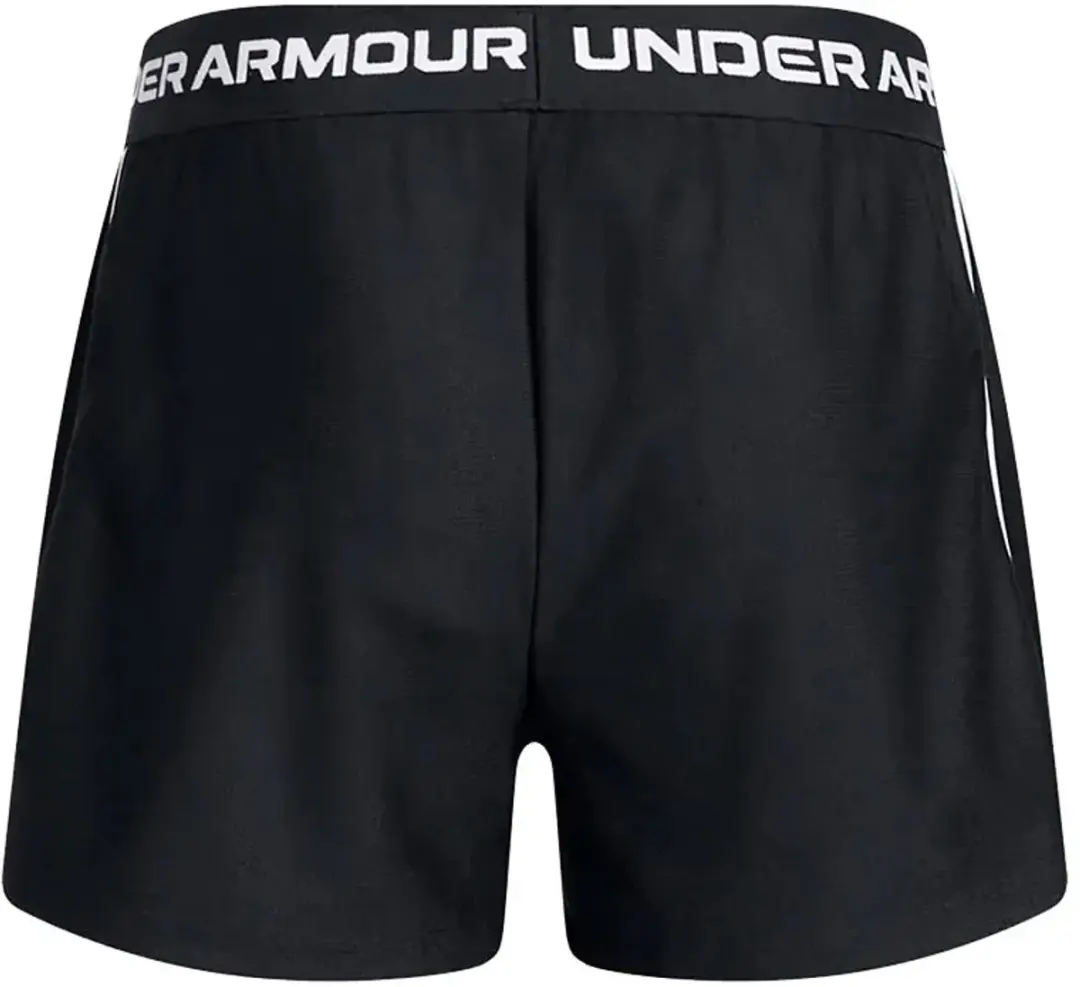 Under Armour G Tech Play Up Short - Meisjes 152cm Zwart/Wit