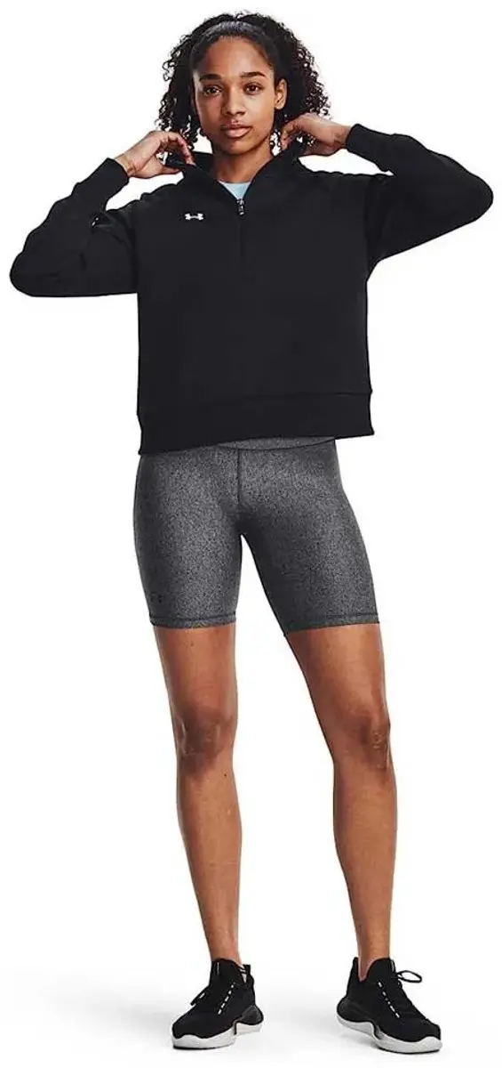 Under Armour UA Rival Fleece HZ Dames Sporttrui - XS - afbeelding 6 van 6