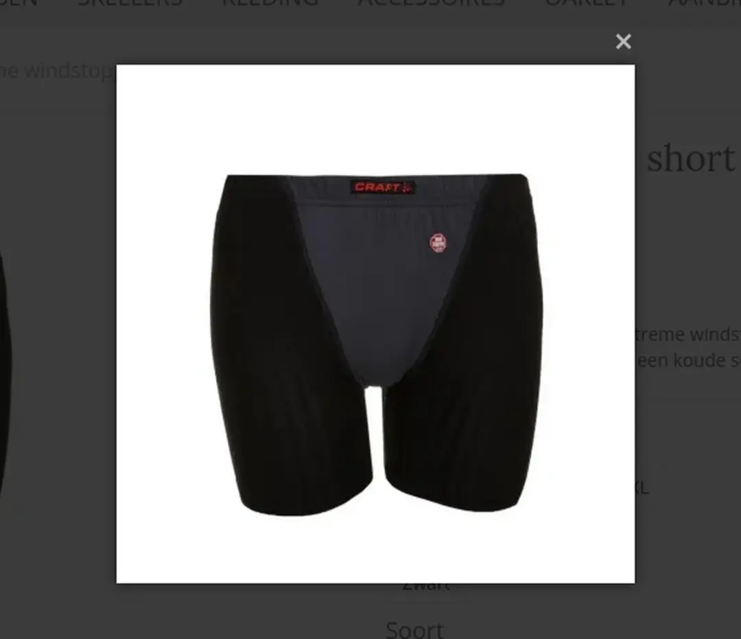 Craft Be Active WS Boxer grijs
