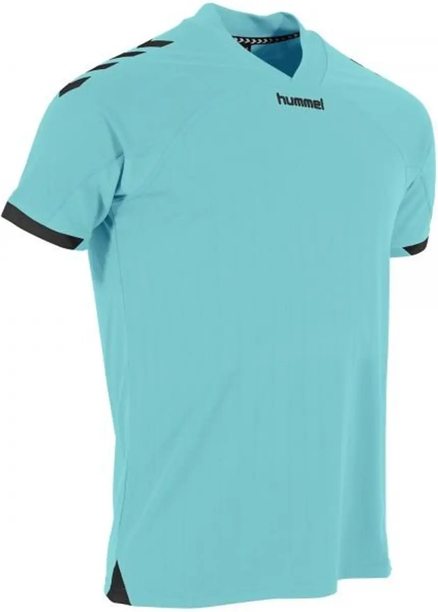 Hummel Fyn Shirt Heren - Munt/Zwart M