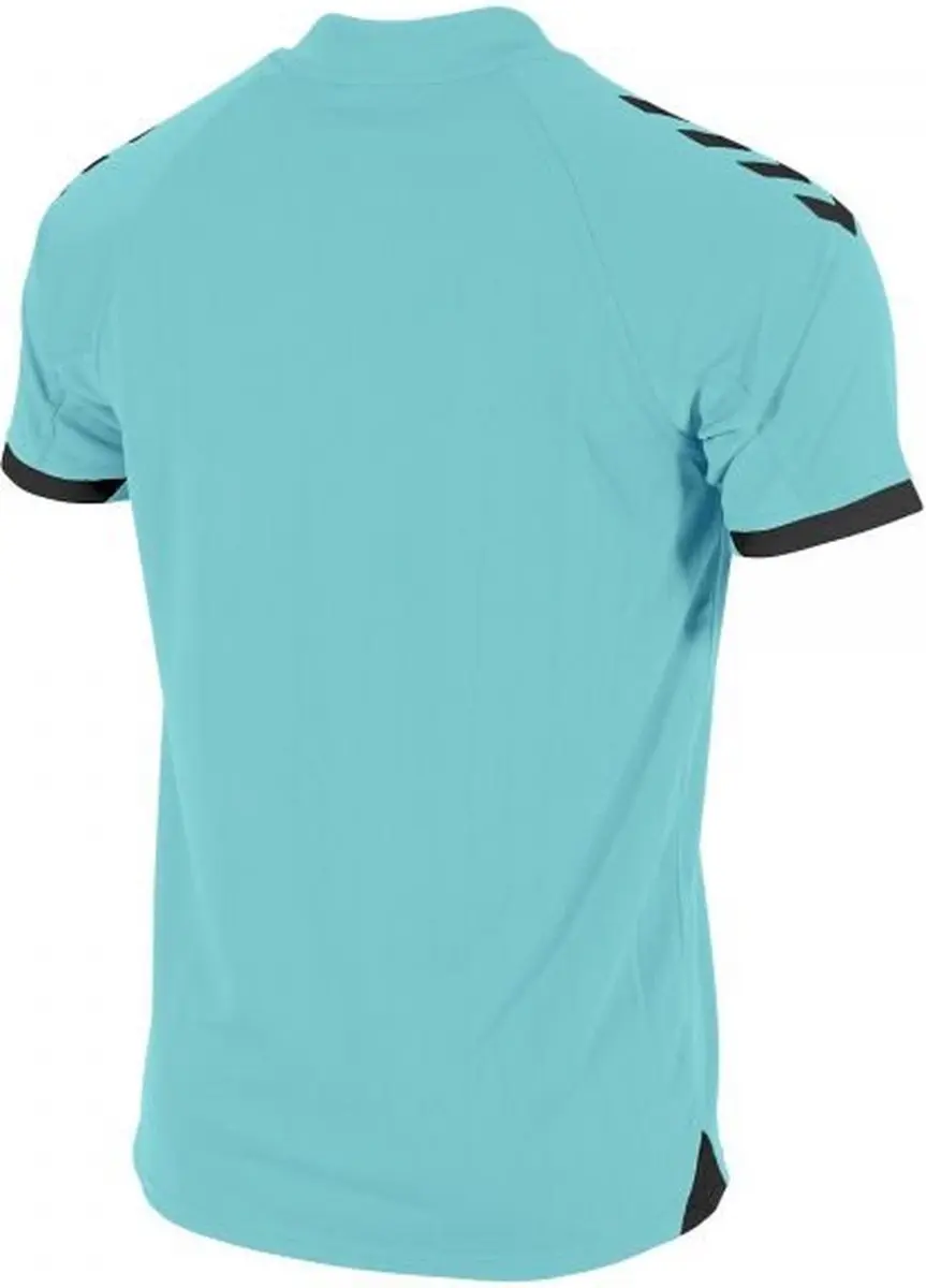 Hummel Fyn Shirt Heren - Munt/Zwart M - afbeelding 6 van 6