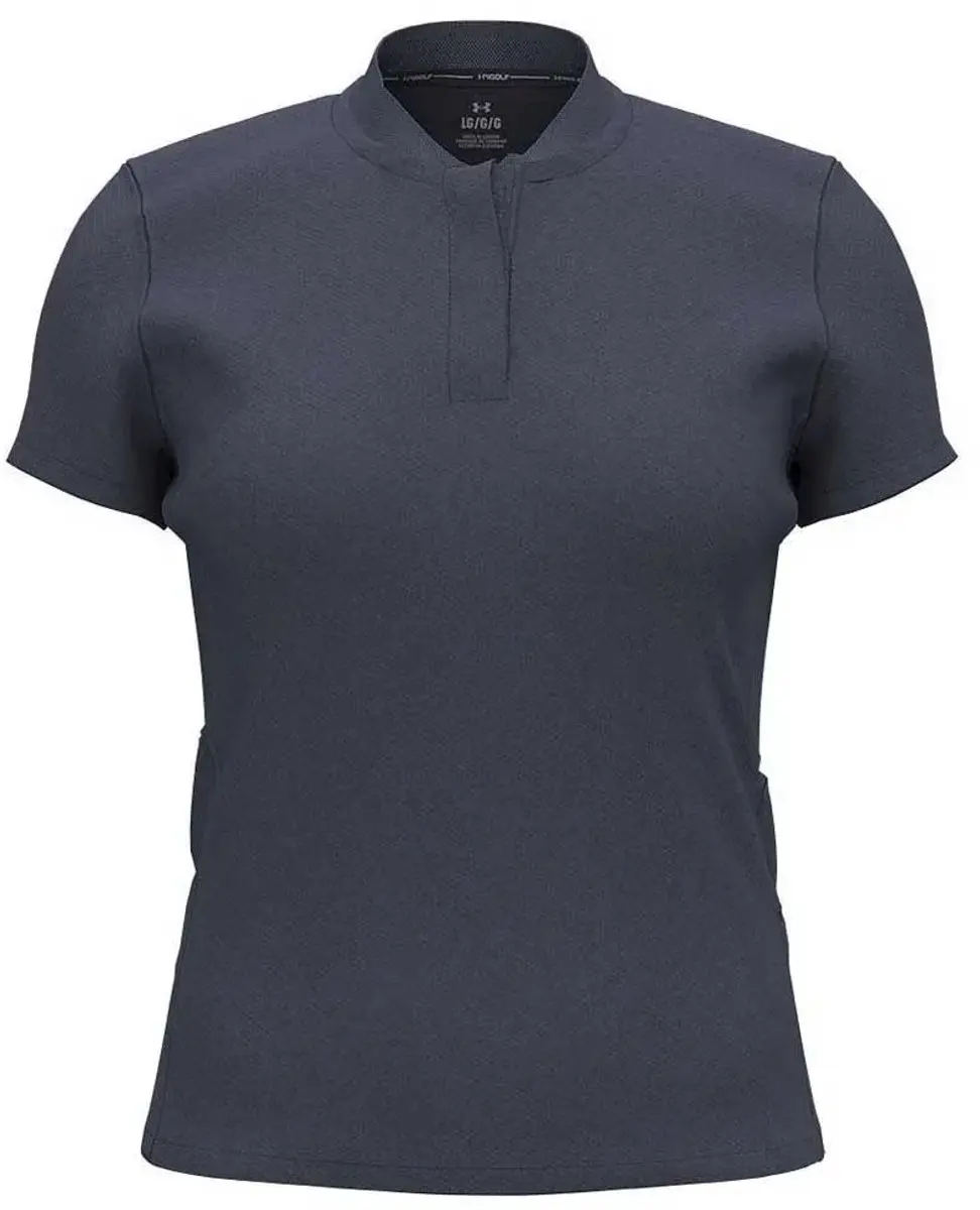 Under Armour Golf Drive Chill Poloshirt Dames XS - Grijs
