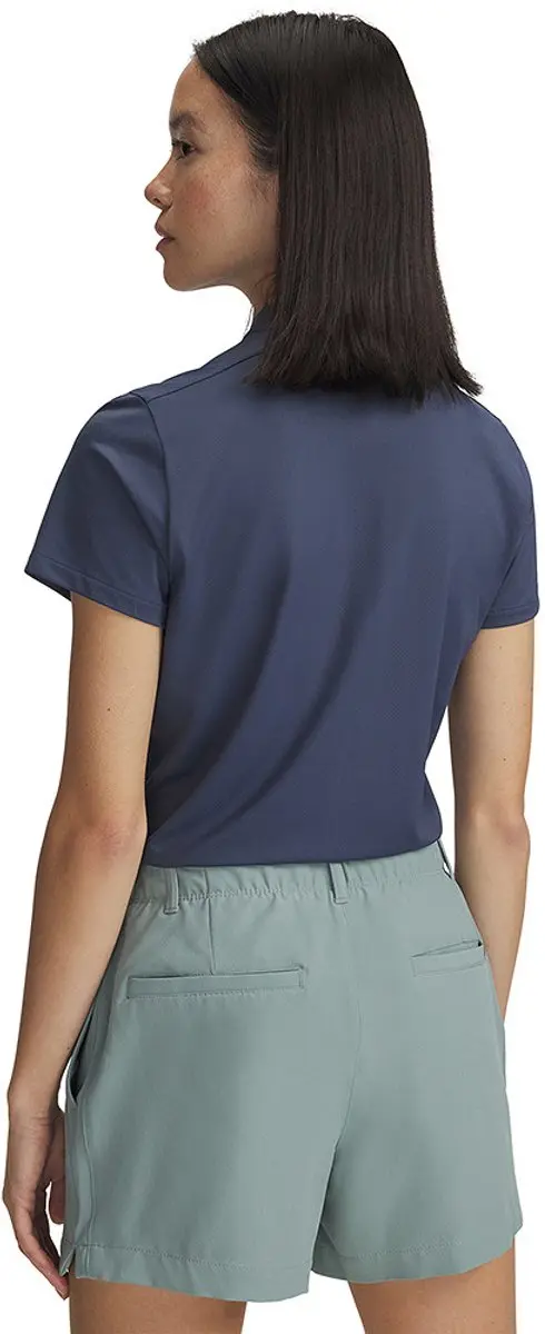 Under Armour Golf Drive Chill Poloshirt Dames XS - Grijs