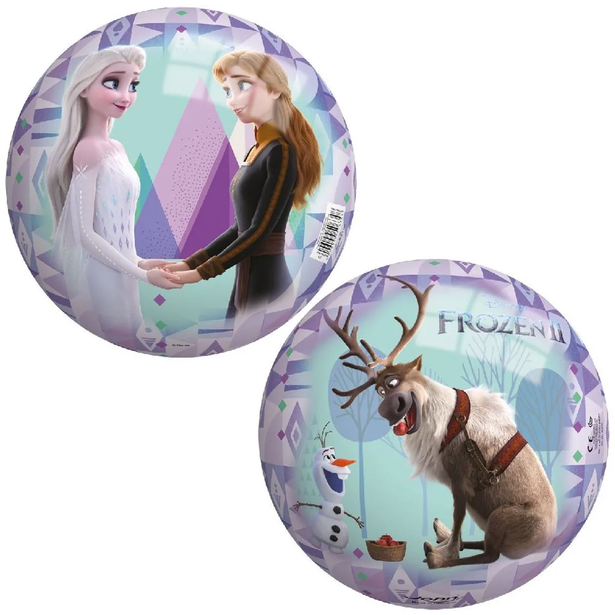 Disney Frozen Lichtgewicht Bal 23cm - Blauw