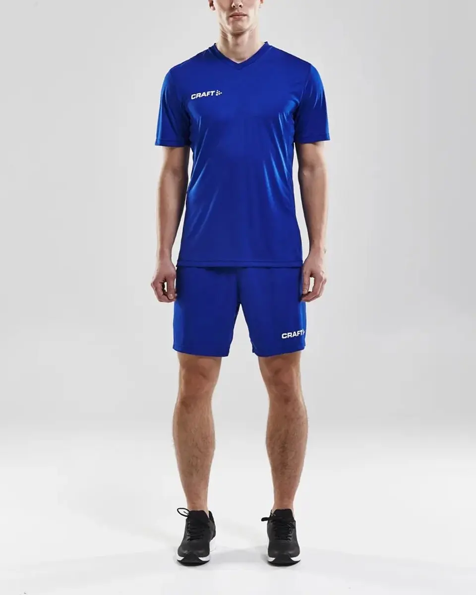 Craft Squad Solid SS Shirt Heren - XXL - Blauw