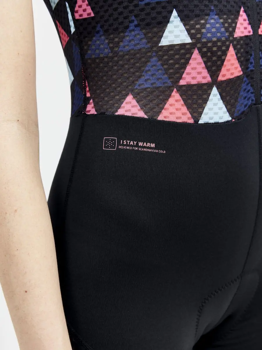 Craft Adv Bike Subz Bib Tights L - Zwart/Multi