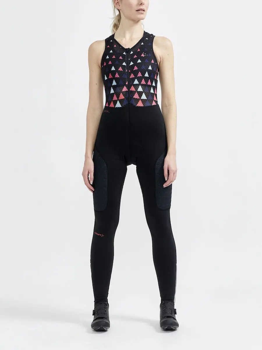 Craft Adv Bike Subz Bib Tights L - Zwart/Multi