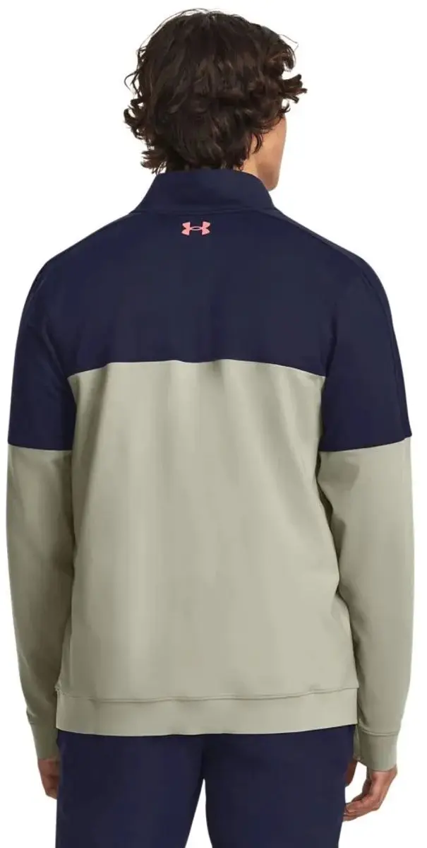 Under Armour Storm Midlayer 1/2 Heren - Groen/Navy/Rood - L