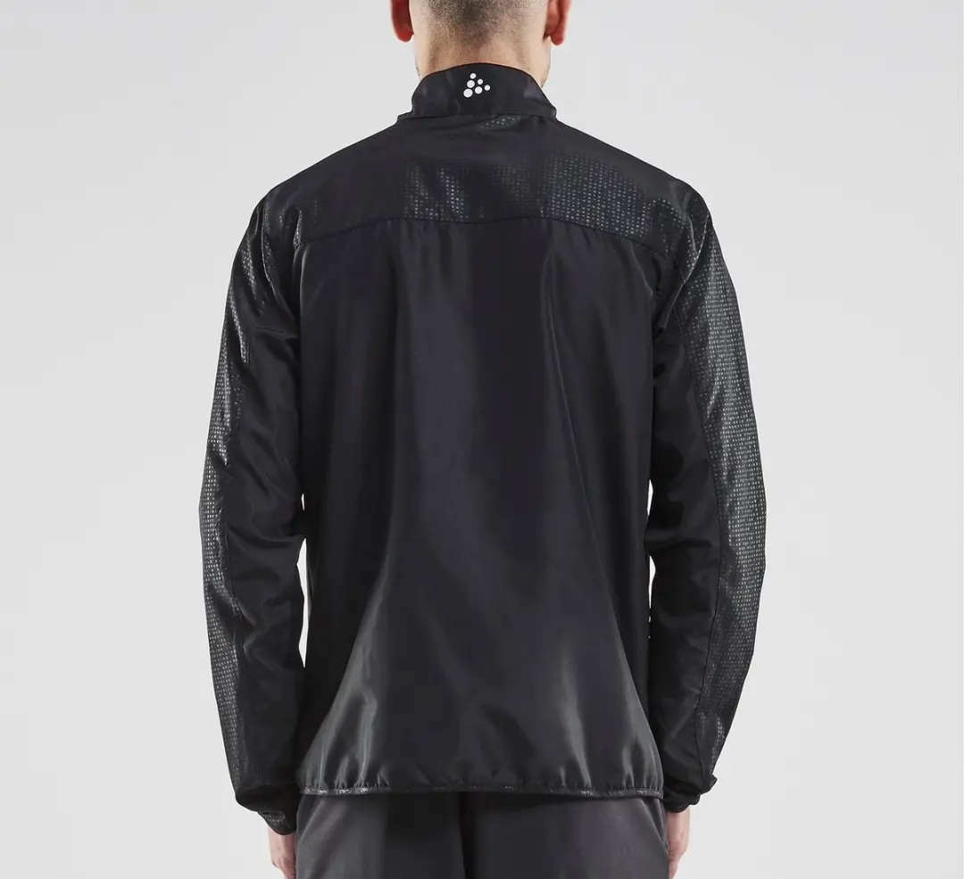 Craft Rush Wind Sportjas Mannen L - Zwart