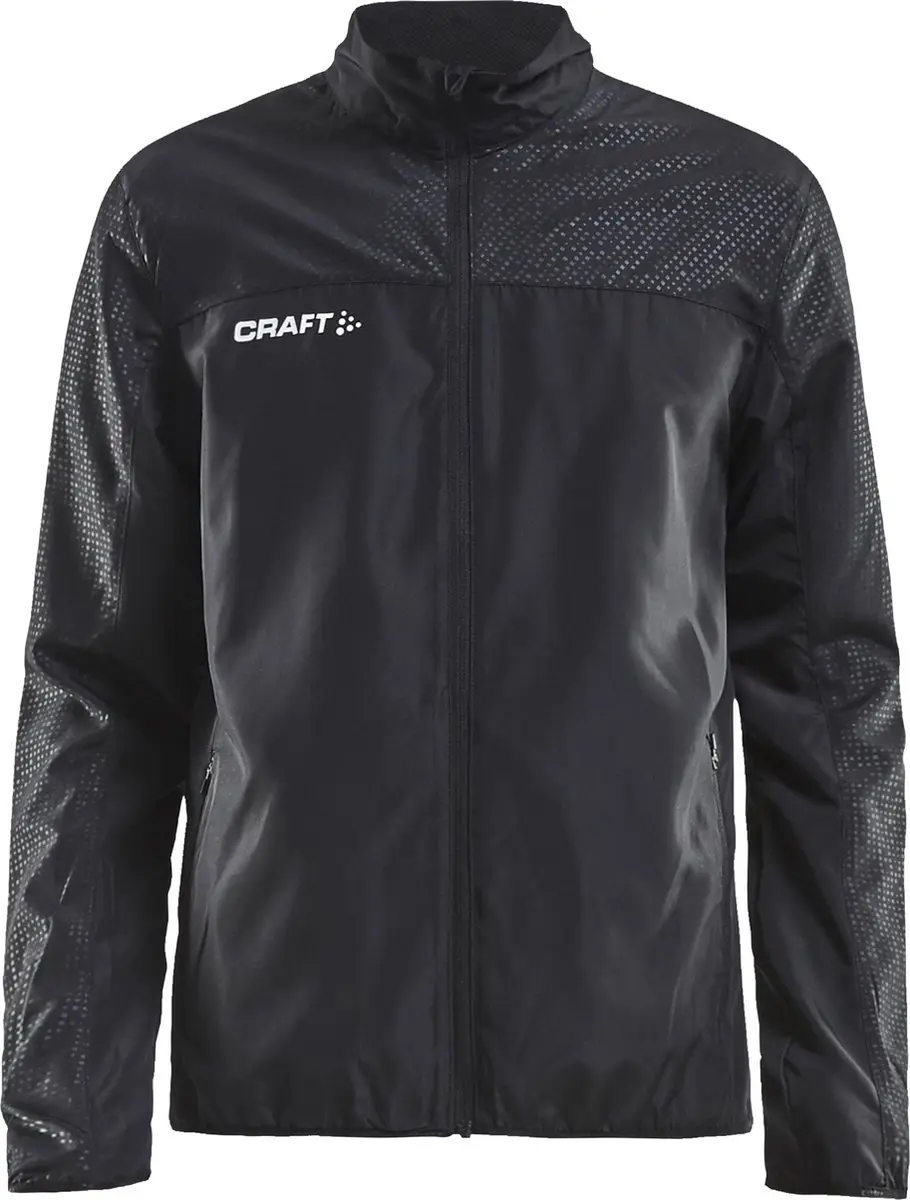 Craft Rush Wind Sportjas Mannen L - Zwart