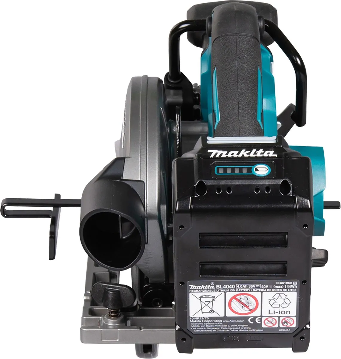 Makita HS012GD201 Accu Cirkelzaag 165mm - 2x 2,5Ah