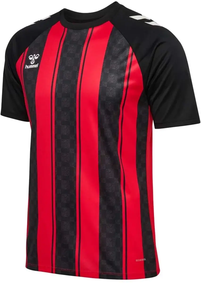Hummel Match Striped T-shirt - Rood XL
