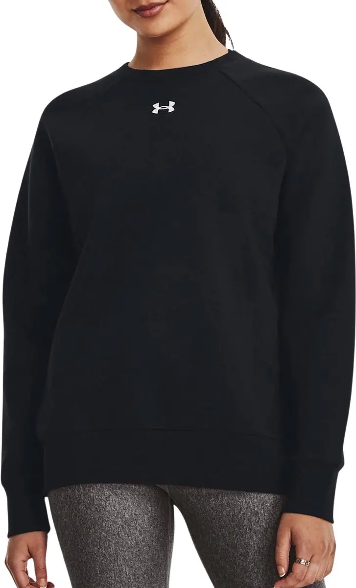 Under Armour UA Rival Fleece Crew Dames Sporttrui