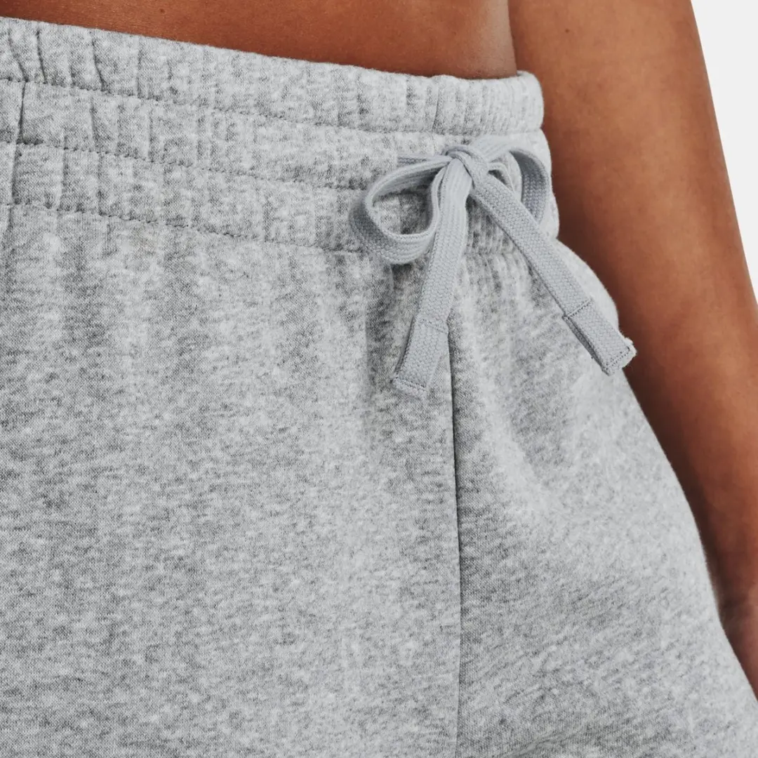 Under Armour UA Rival Fleece Jogger Dames - Grijs/Wit - XL