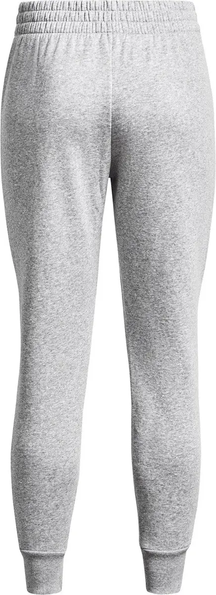 Under Armour UA Rival Fleece Jogger Dames - Grijs/Wit - XL
