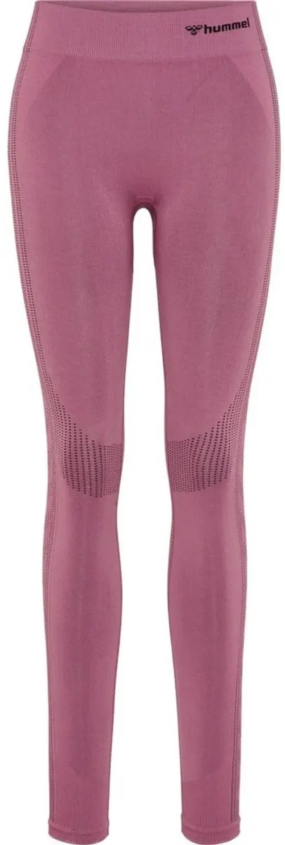 Hummel Shaping Seamless Mw Tights 216772 - Dames Sportlegging - XS - Roze