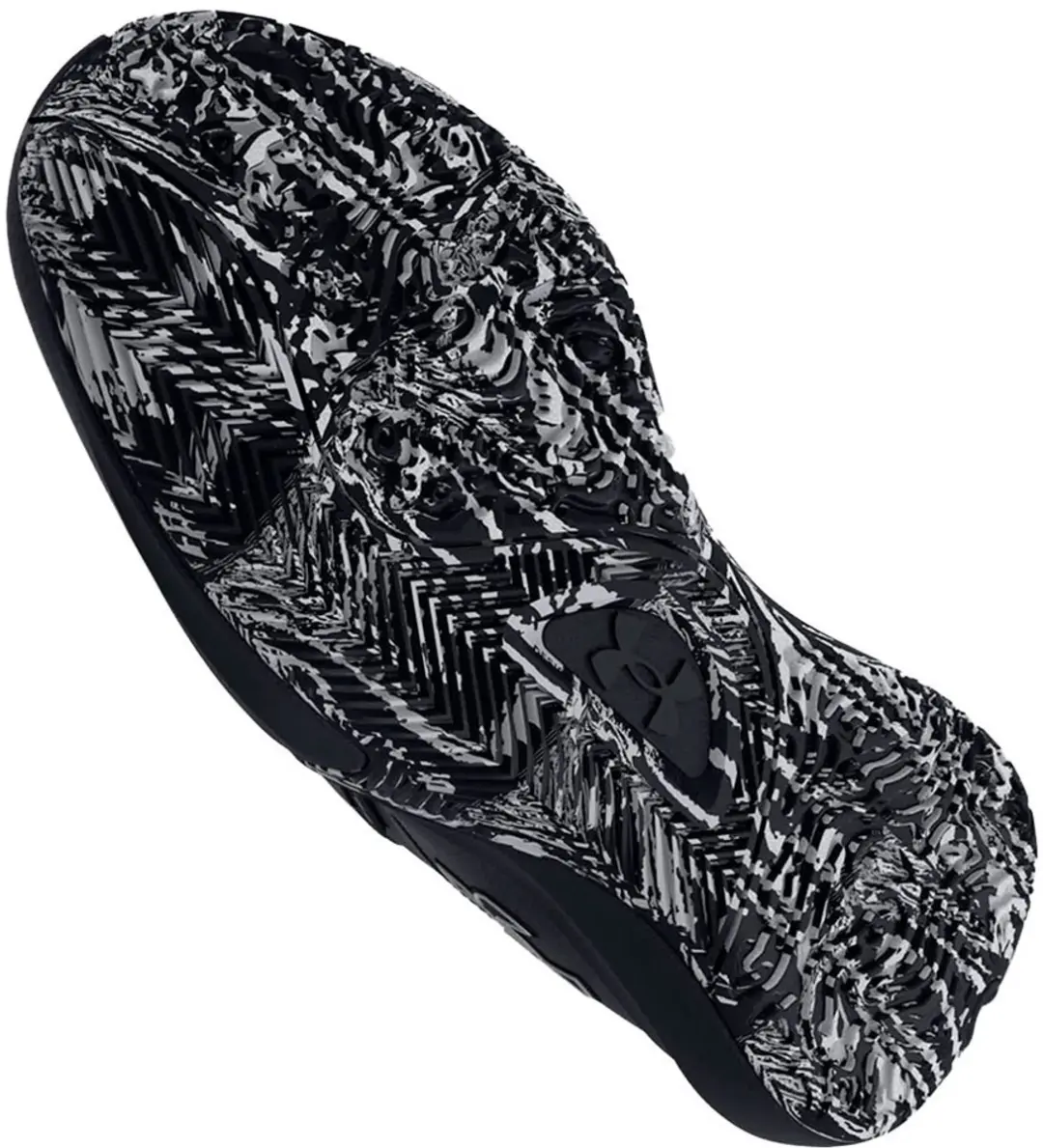 Under Armour Lockdown 7 Sportschoenen 3028512-003 - Maat 45 - Zwart/Zilver