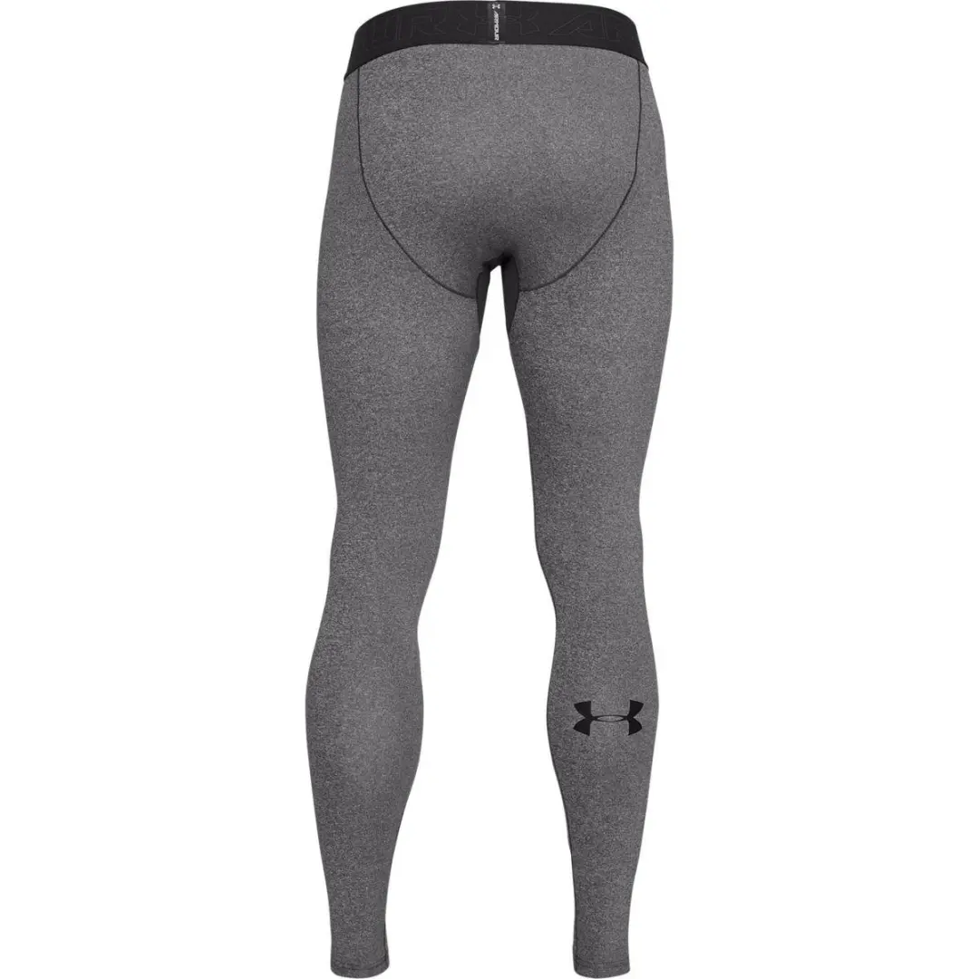 Under Armour ColdGear Leggings Heren - M - Charcoal Light Heather