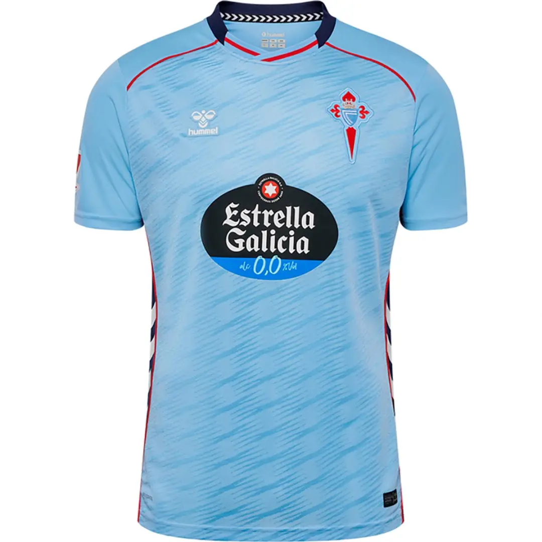 Hummel RC Celta de Vigo 25/26 Thuis T-shirt - S - Blauw