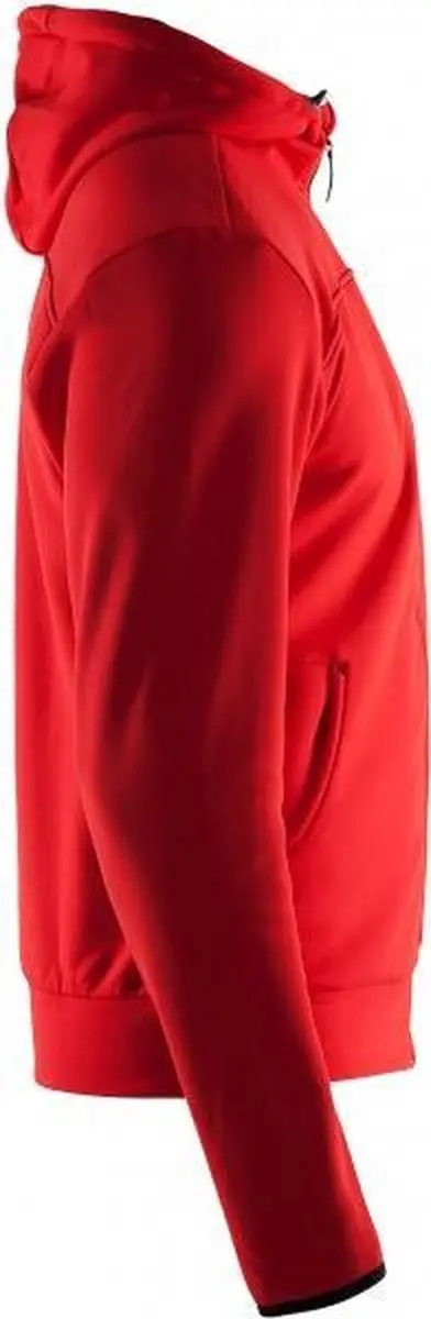 Craft Leisure Full Zip Hood Men - Rood L