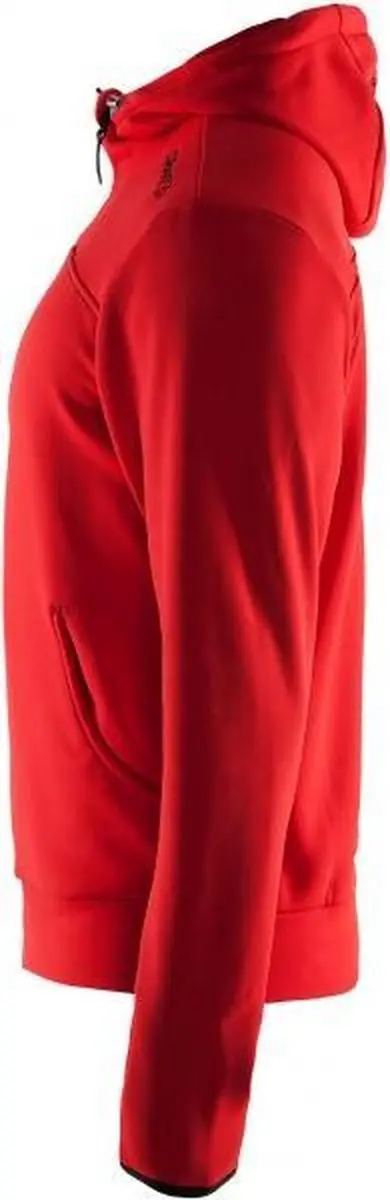 Craft Leisure Full Zip Hood Men - Rood L