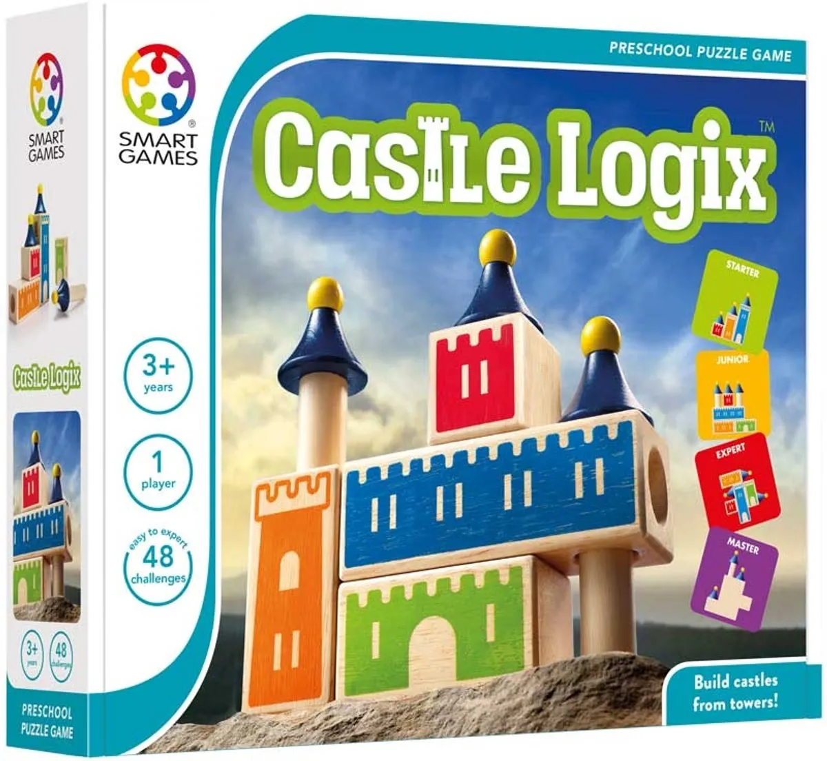 SmartGames Castle Logix Houten Kleuterspel