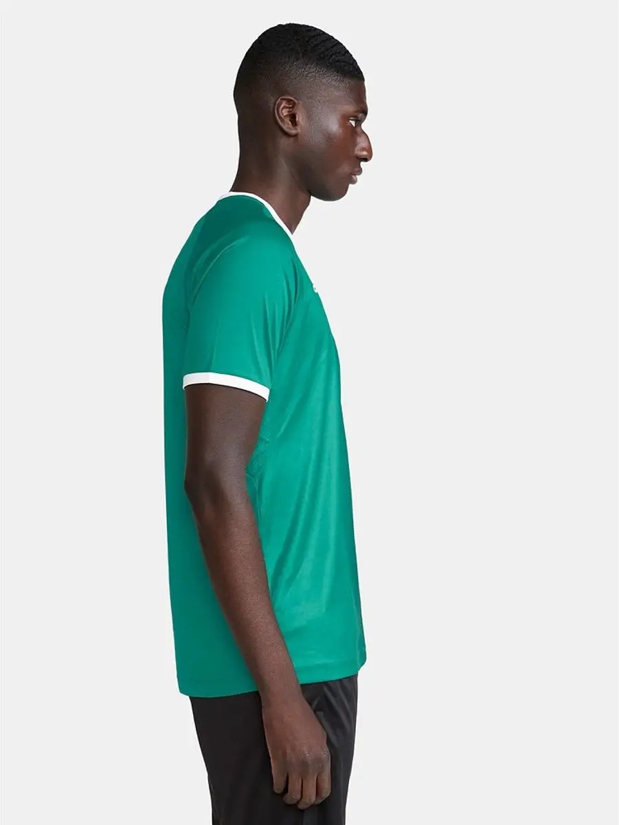 Craft Progress 2.0 Shirt Heren - Groen/Wit M