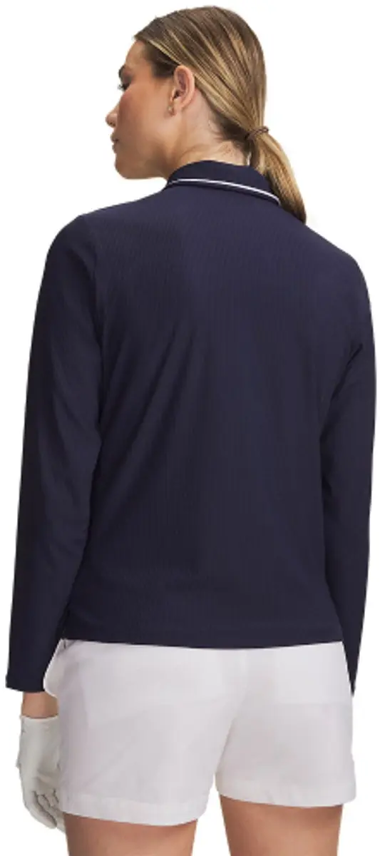Under Armour Drive Chill LS Polo M - Navy