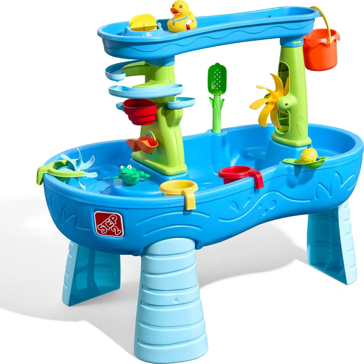 Step2 Double Showers Splash Watertafel Blauw - 10L