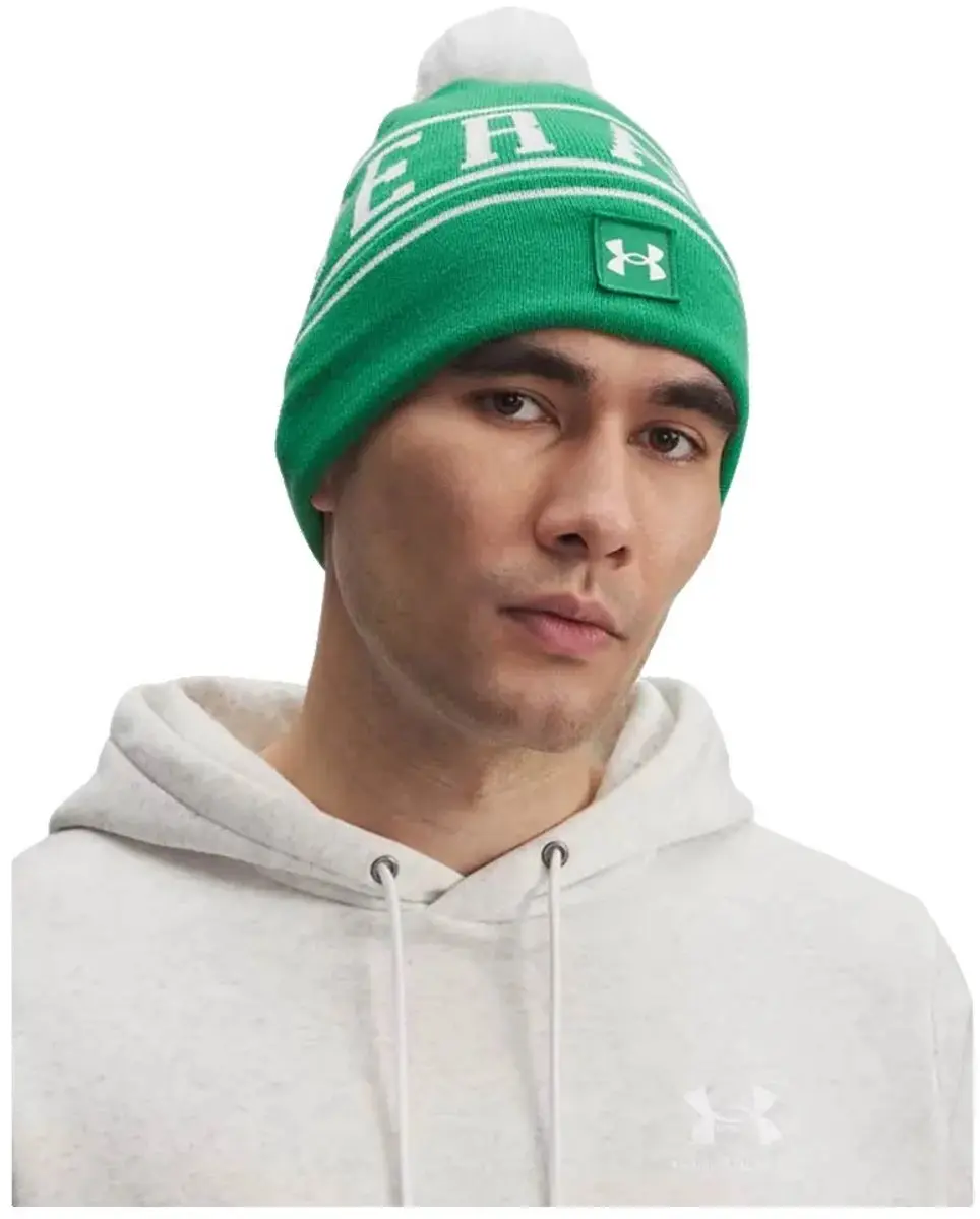 Under Armour Halftime Pom Beanie - One Size - Green