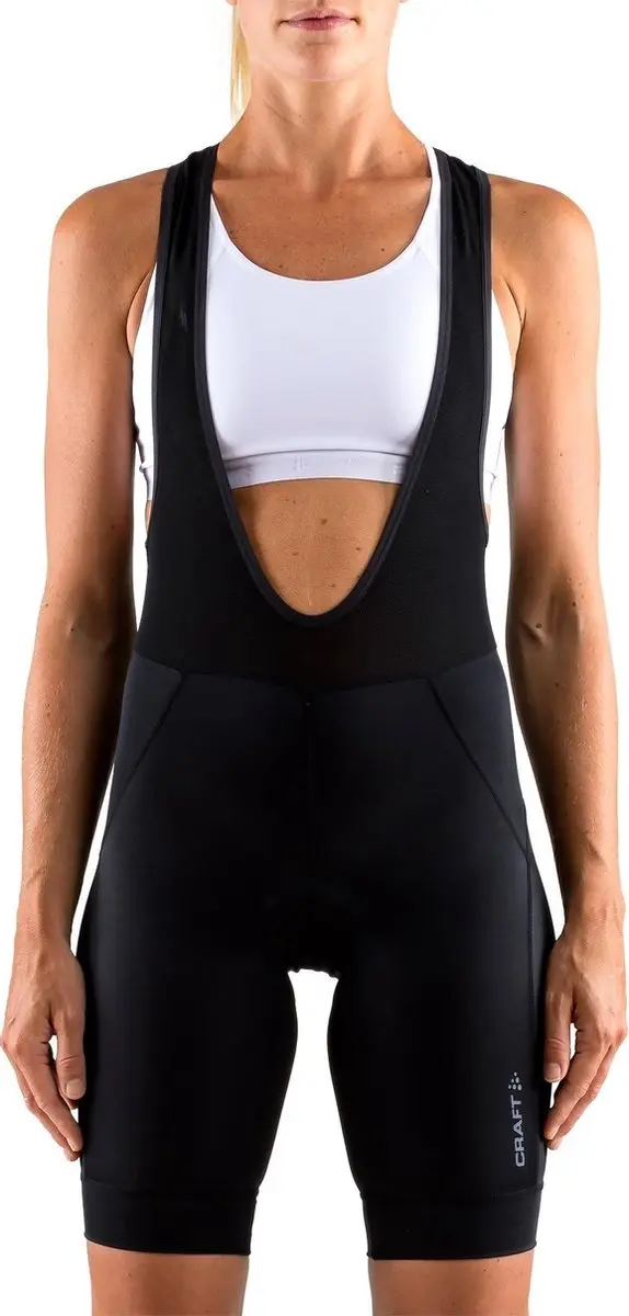 Craft RISE Bib Shorts W Dames Fietsbroek - Zwart XL