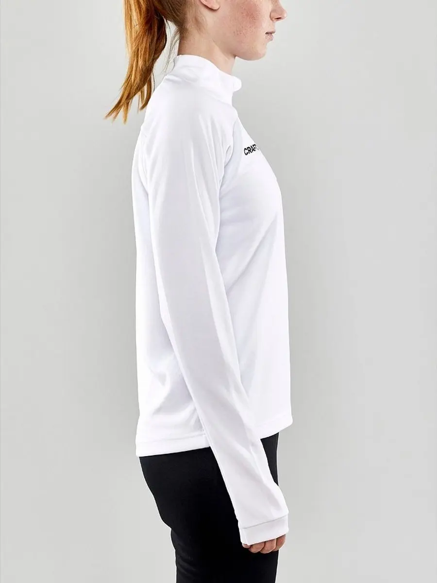 Craft Evolve Ziptop Dames T-shirt - L - Wit