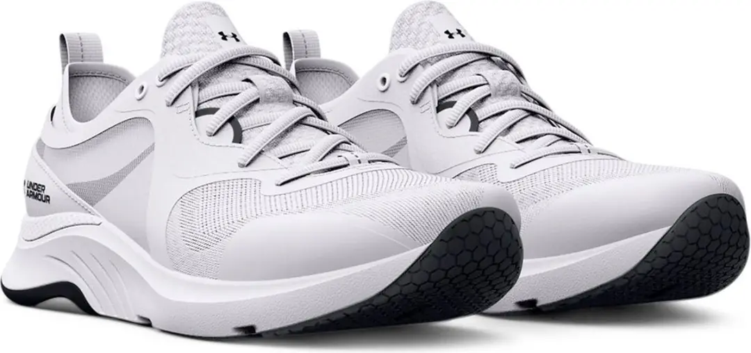 Under Armour HOVR Omnia Sneakers - Dames 37.5 - Wit/Zwart