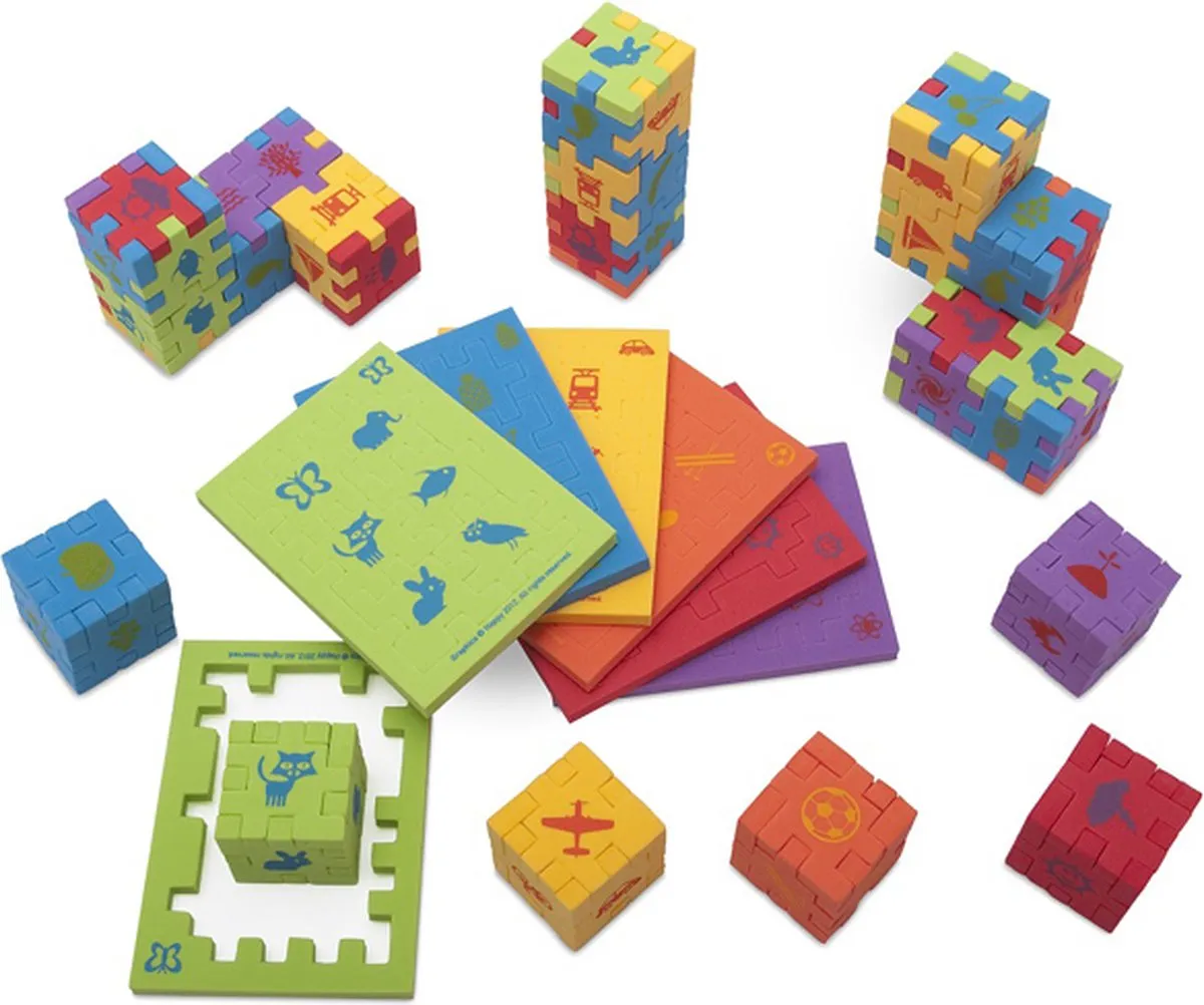 SmartGames Happy Cube Junior SGHC 101 Puzzelspeelgoed - 1 Kubus