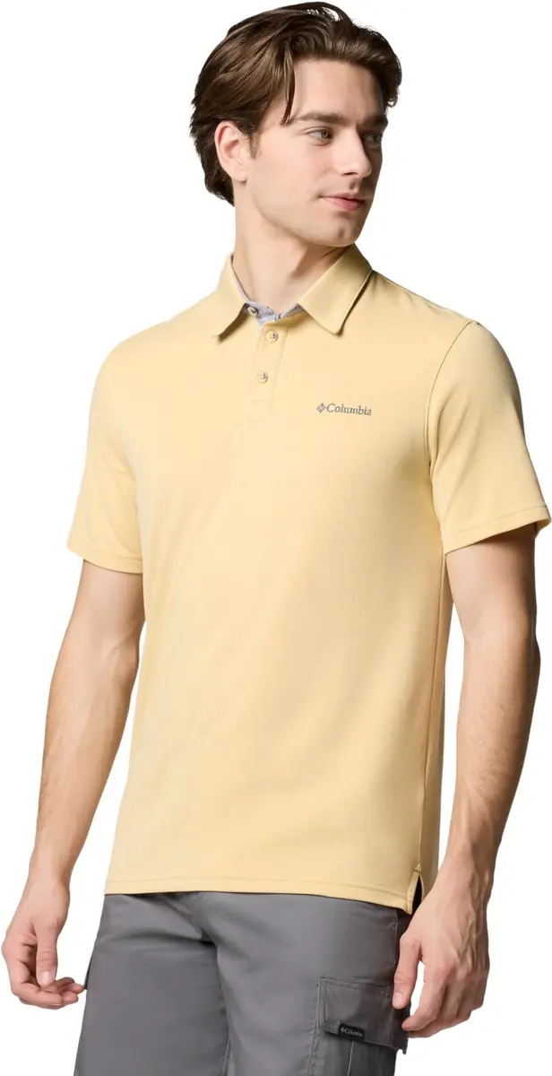 Columbia Nelson Point Poloshirt - Geel S
