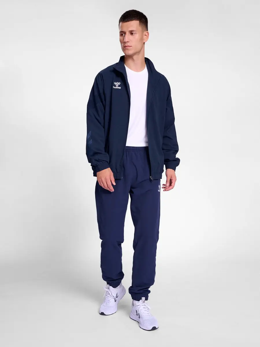 Hummel Hmltravel Woven Jacket Trainingsjack - Marine - XXXL - afbeelding 6 van 6