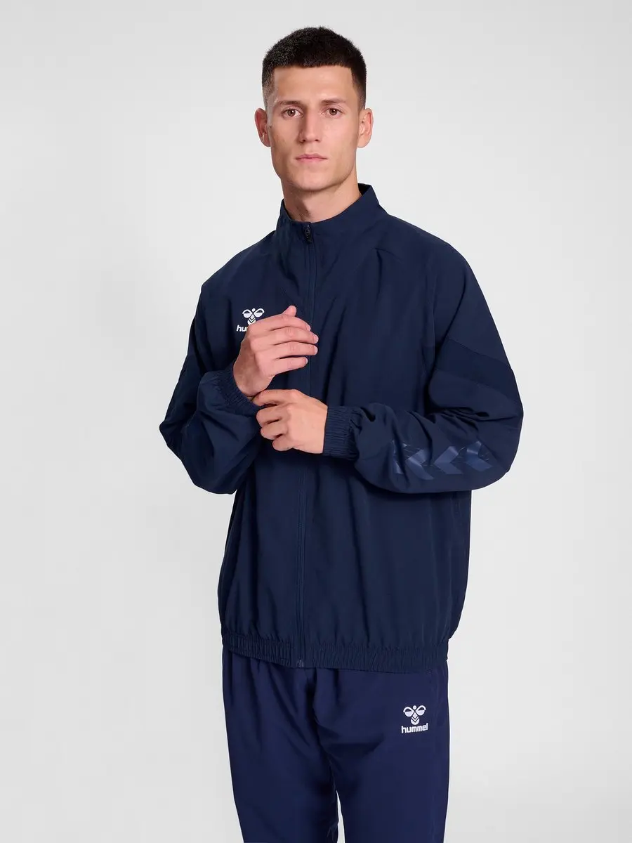 Hummel Hmltravel Woven Jacket Trainingsjack - Marine - XXXL
