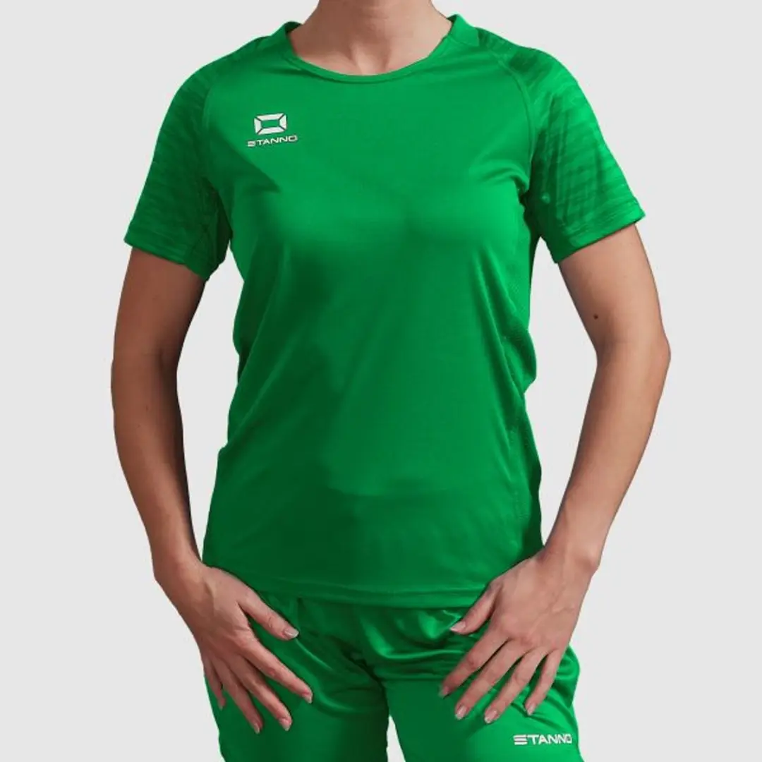 Stanno Bolt T-Shirt Dames - XS - Groen - afbeelding 6 van 6